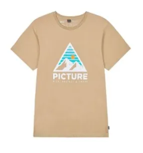 Camiseta Picture Authentic (Piedra oscura) Hombre