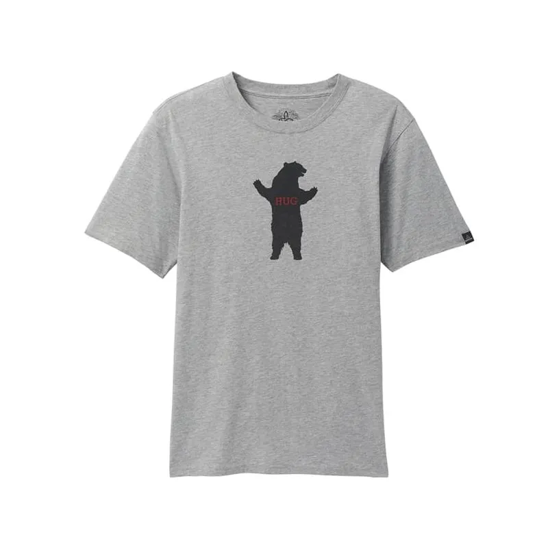 Camiseta Prana Bear Squeeze Journeyman (Medium Heather Grey) hombre