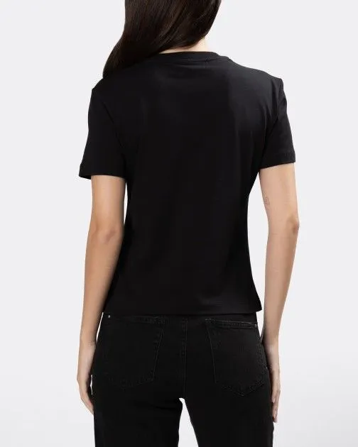 camiseta slim fit Chiara Ferragni 74CBHG02 Negro