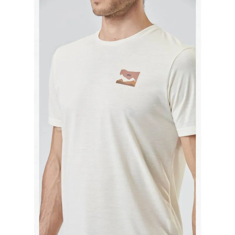 Camiseta Timont Ss Urban Tech Picture para hombre (blanca)