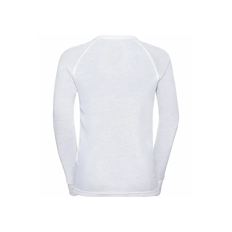 Camiseta técnica de manga larga Odlo Active Warm Eco (blanco) Niño