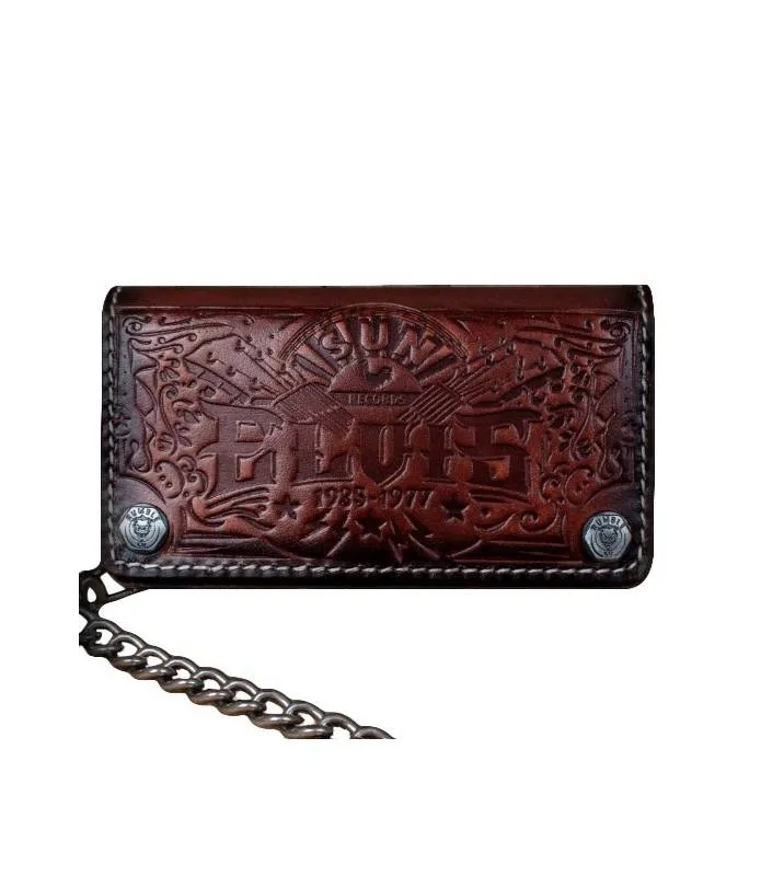 Cartera de cuero "The King" / Leather Wallet (Sunburst Handmade) - Rumble59 RUM280B