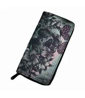 Cartera Monedero Alargada Mujer Cremallera Mariposas HYRAW F23-A15