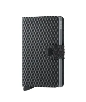 Cartera Secrid Miniwallet Cubic Black-Titanium