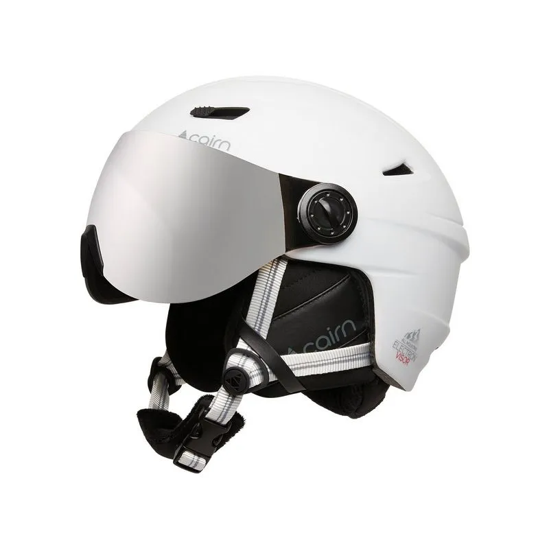 Casco con visera Junior Cairn Electron Visor (Mat White)