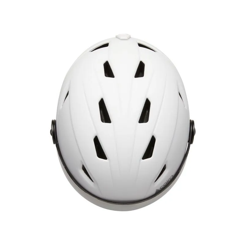 Casco con visera Junior Cairn Electron Visor (Mat White)