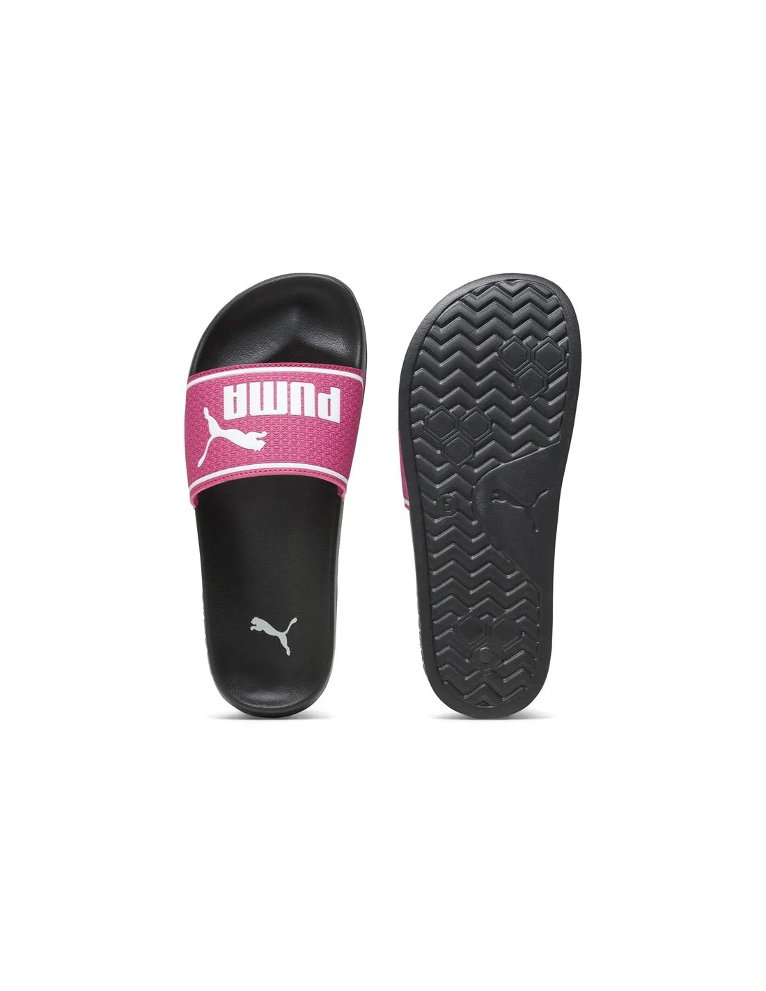 Chanclas Puma Leadcat 2.0 Mujer Negro-Rosa