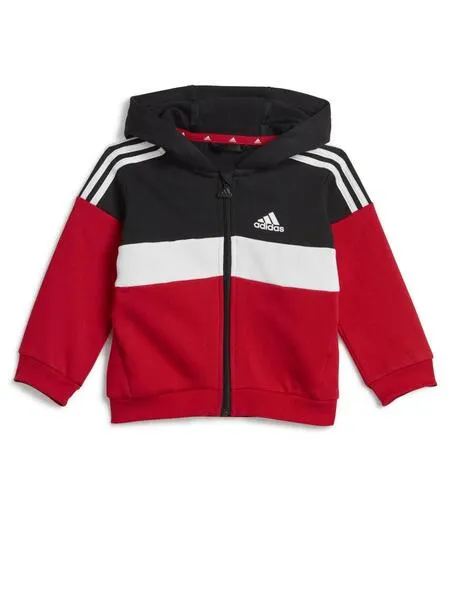 Chandal Adidas Rojo Negro Bebe