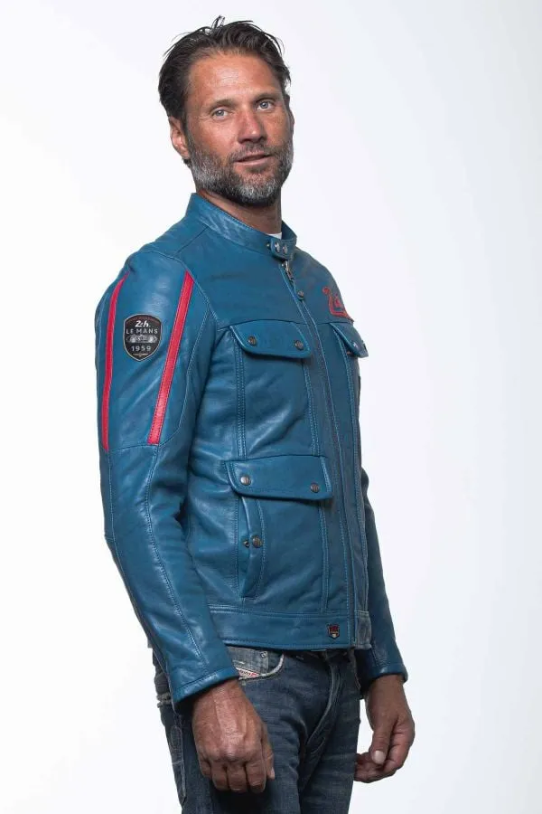 Chaqueta Hombre 24H Le Mans Lagache4 Ocean Blue