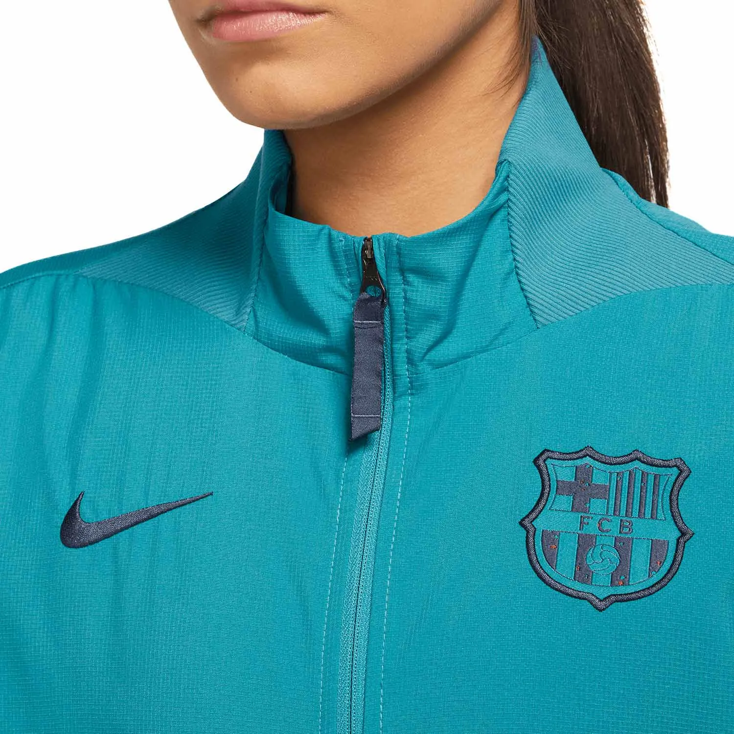 Chaqueta Nike 3a Barcelona mujer himno Dri-Fit