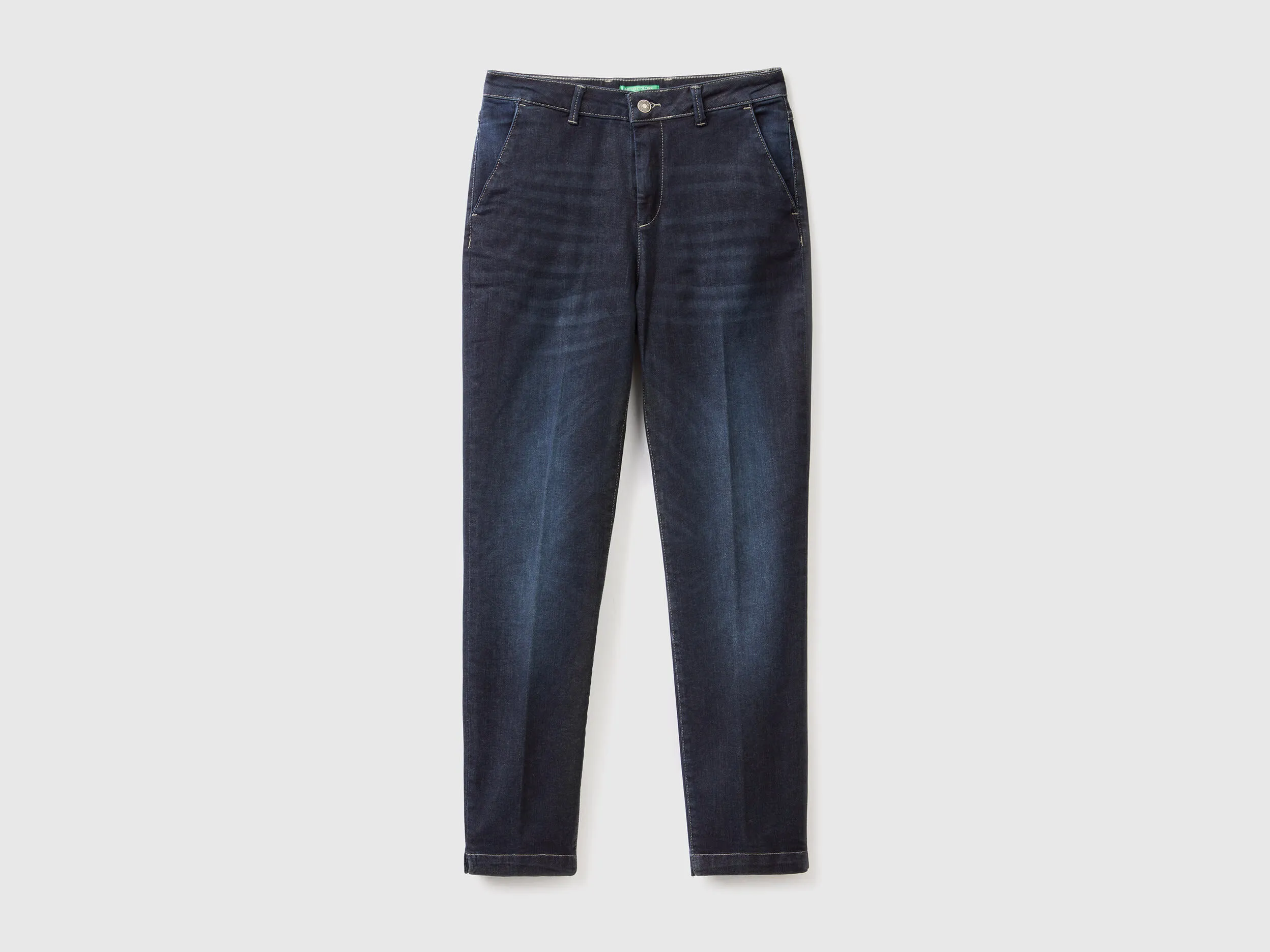 Chinos slim fit en denim