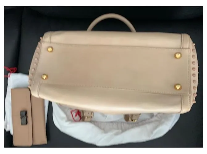 Christian Louboutin Bolsos de mano Beige 