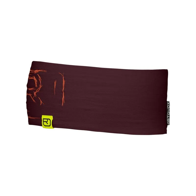 Cinta para la cabeza Ortovox 120 Tec Logo Headband (winetasting)