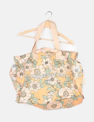 Claudie Pierlot Bolsa de viaje estampado floral