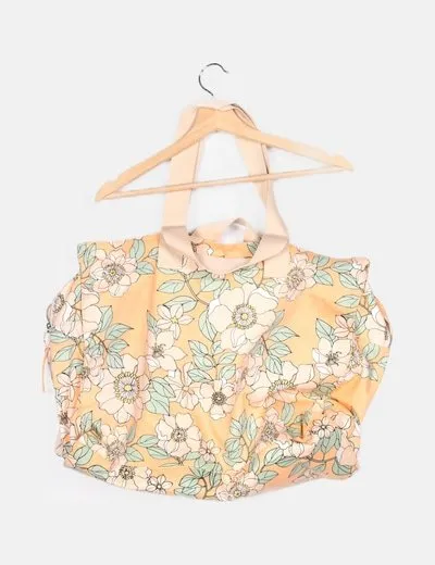 Claudie Pierlot Bolsa de viaje estampado floral