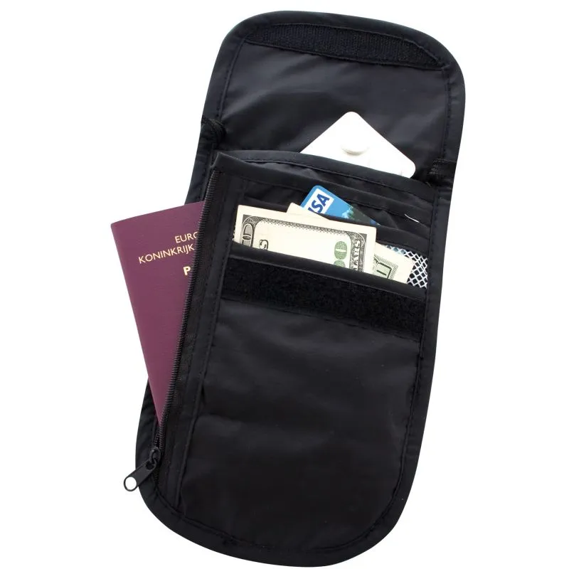 Compruebe el bolsillo para el cuello TravelSafe (negro)