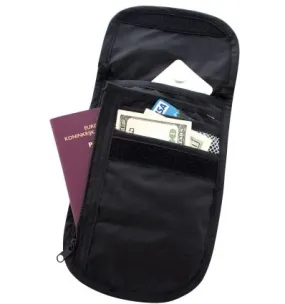 Compruebe el bolsillo para el cuello TravelSafe (negro)