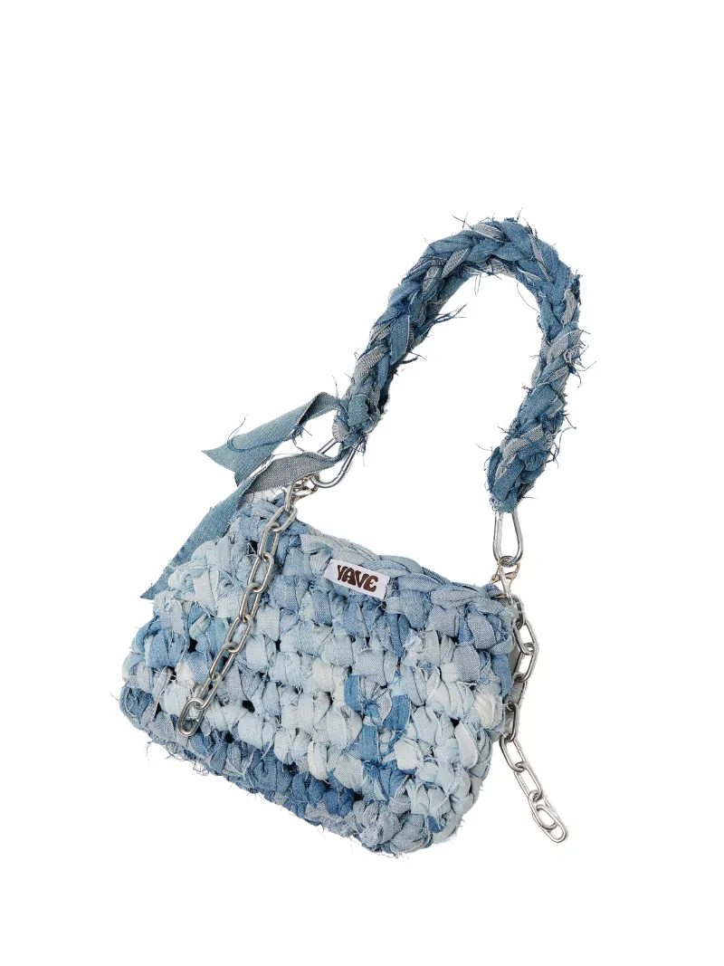 Denim bag claro