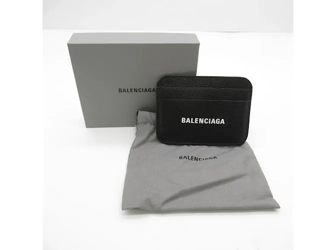 Everyday Cartera de cuero negro Balenciaga 