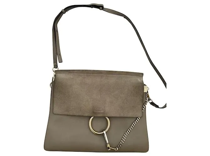 Faye Chloé Bolsos de mano Beige 