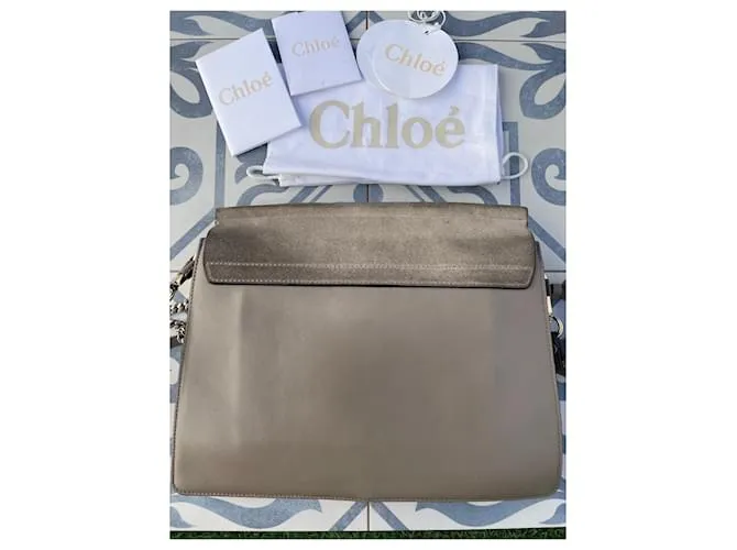 Faye Chloé Bolsos de mano Beige 