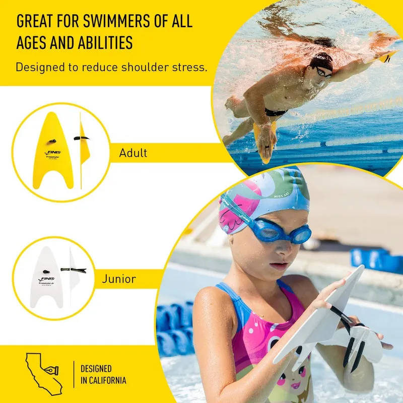 FINIS Palas Freestyler Hand Paddles, Talla:Junior