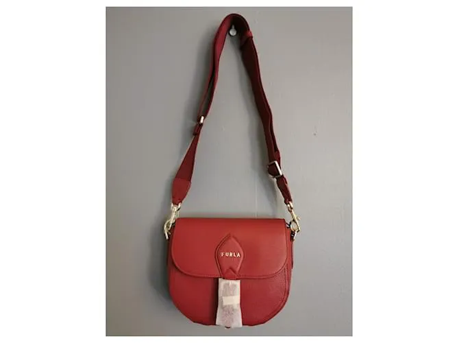 Furla Bolsos de mano Roja 