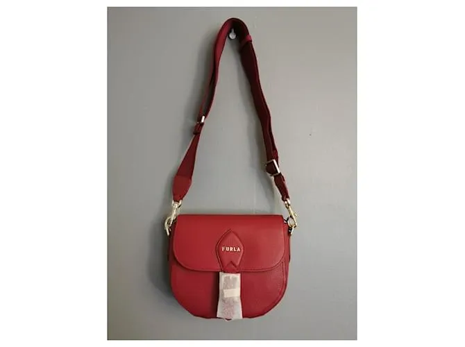 Furla Bolsos de mano Roja 