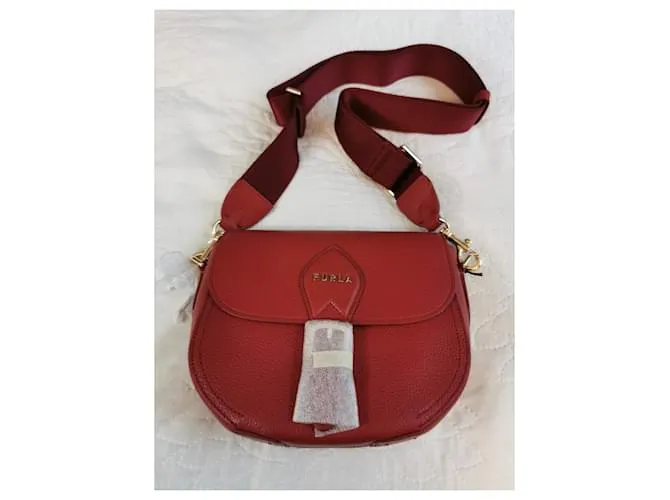 Furla Bolsos de mano Roja 