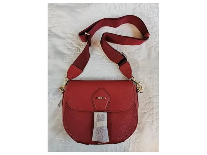 Furla Bolsos de mano Roja 