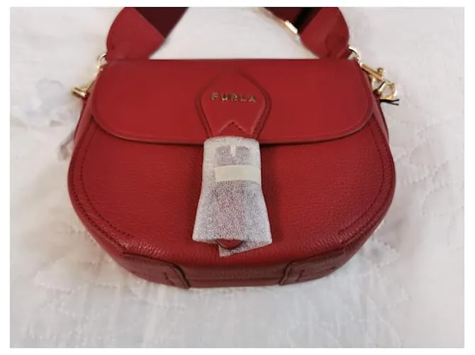 Furla Bolsos de mano Roja 