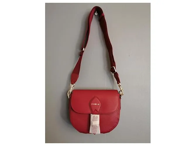 Furla Bolsos de mano Roja 