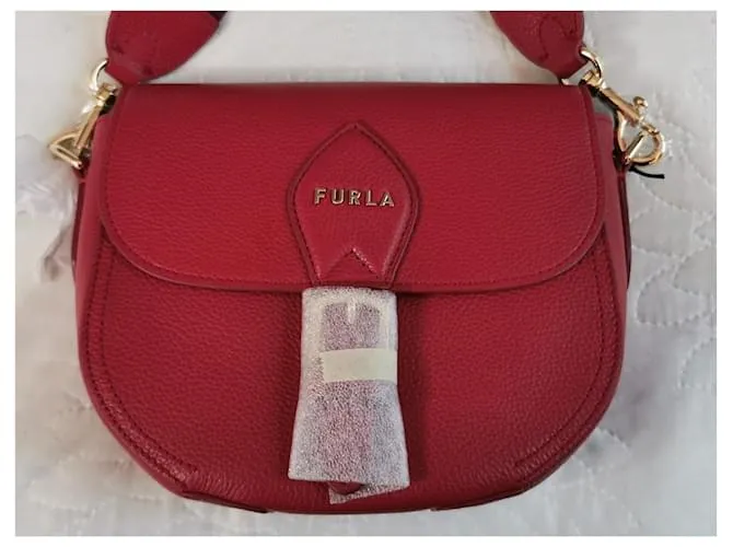 Furla Bolsos de mano Roja 