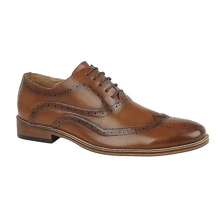 Goor Zapatos brogue forrados de cuero para hombre