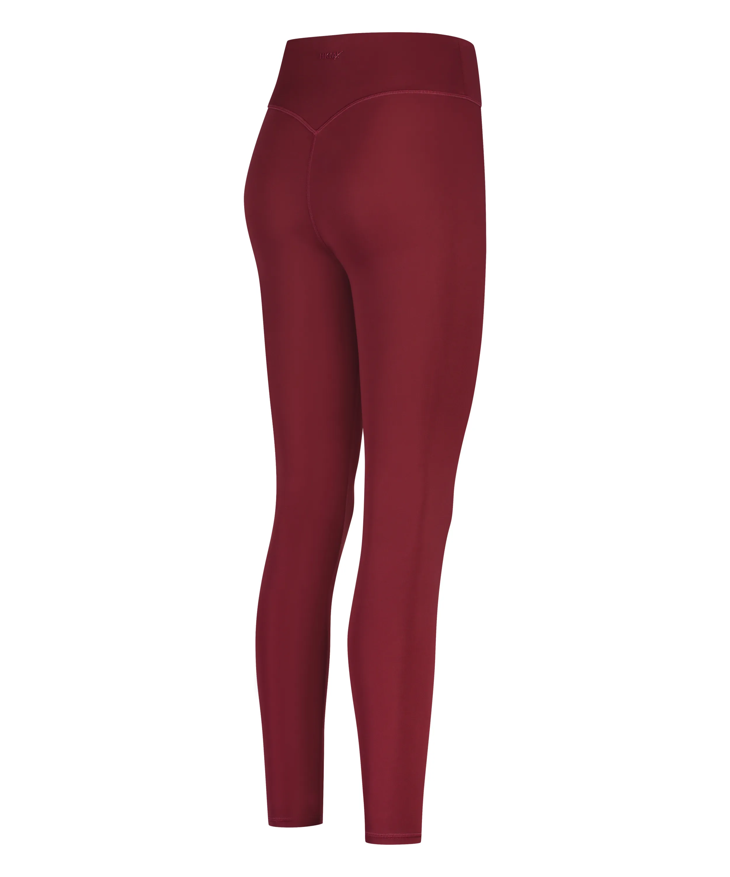 HKMX Leggings cruzados de talle alto - Rojo