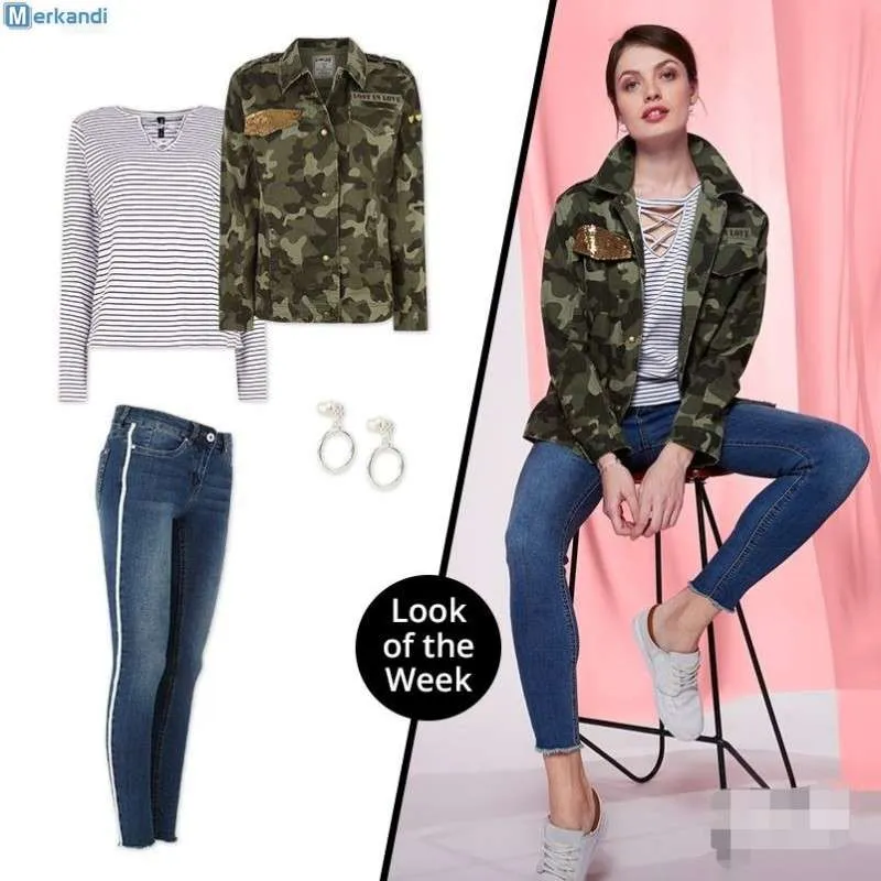 Lote Mix Look Spring - Ropa Mujer - Pantalones, vaqueros, joggers, camisas, camisetas etc.