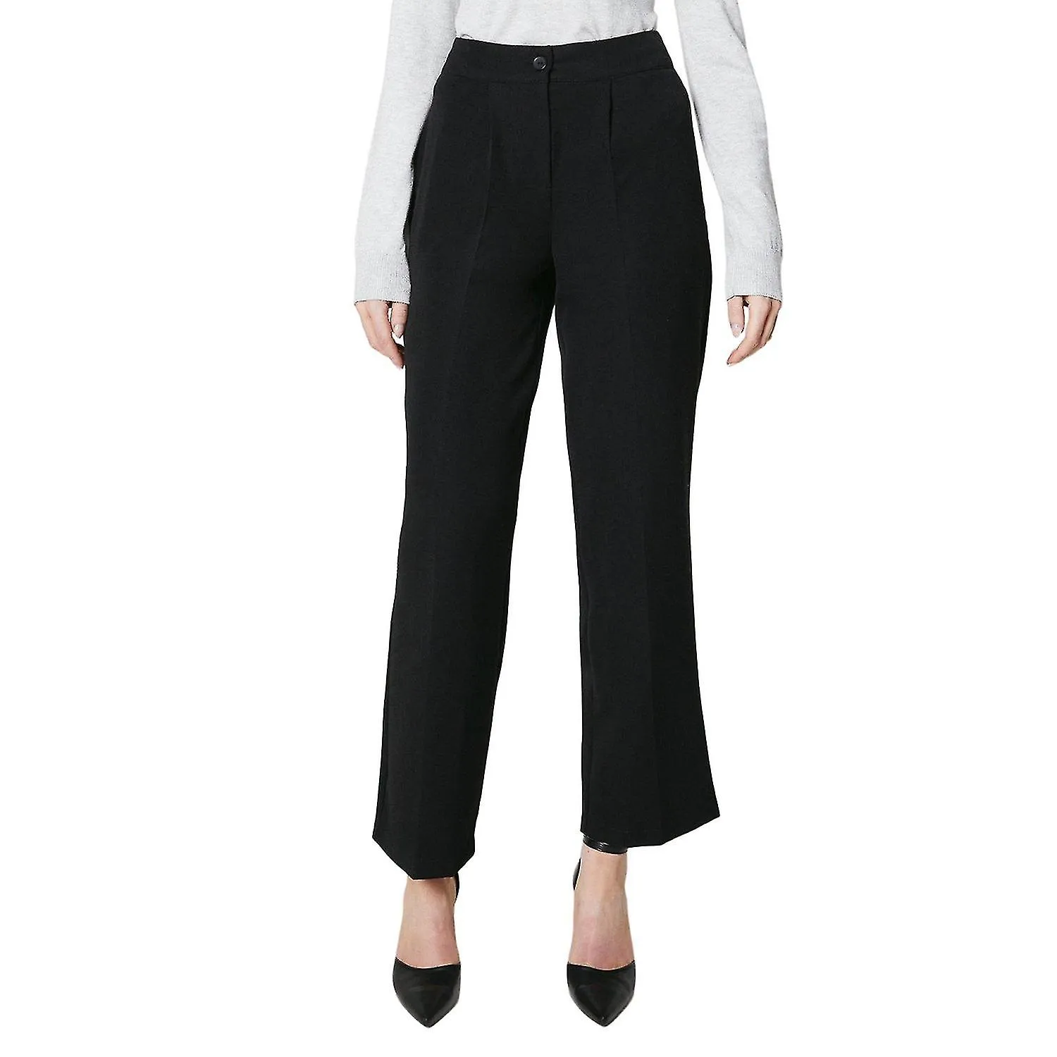 Maine Mujer/Mujer Pantalones de pierna recta