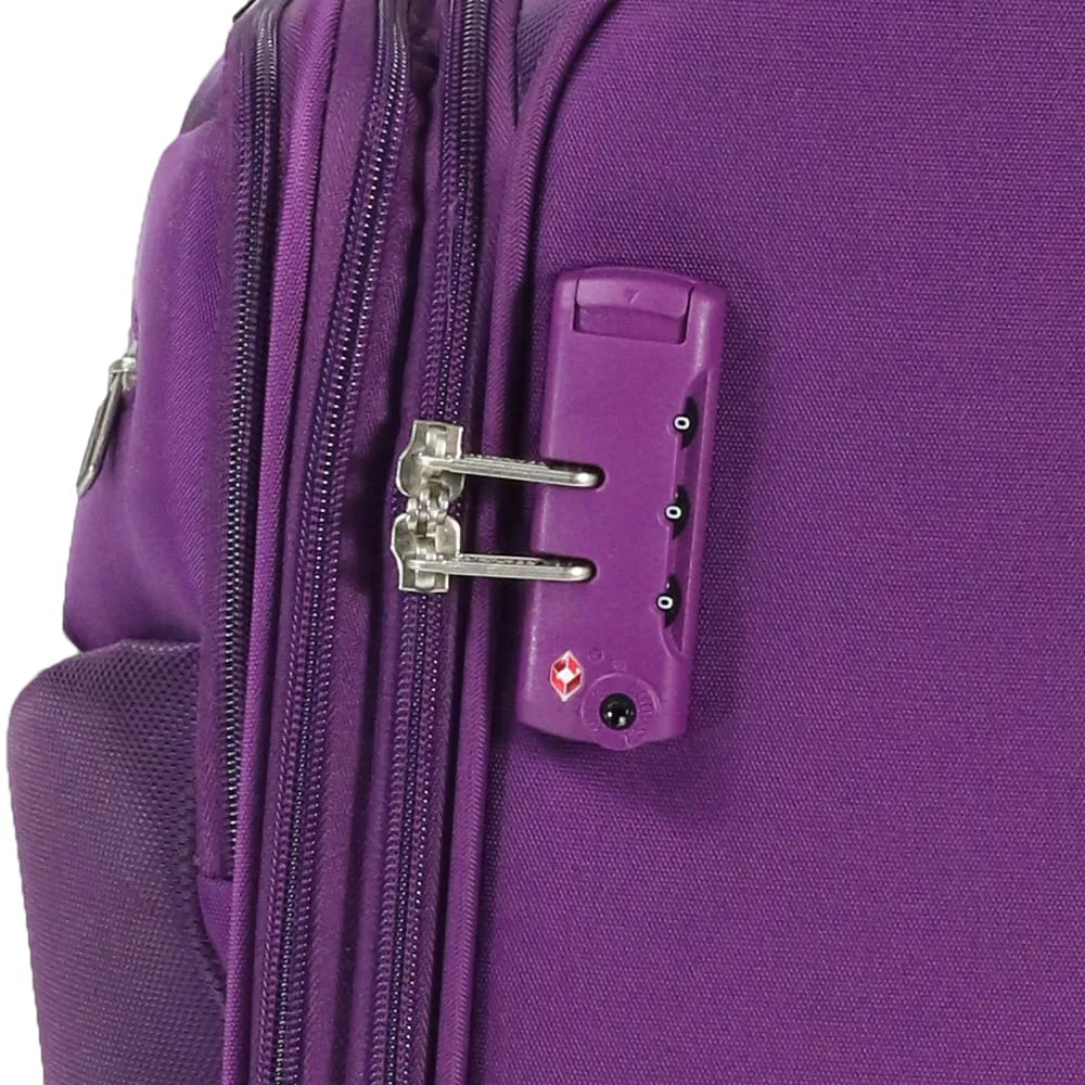 Maleta Fiji Spinner 71Cm Tsa Mediana Plum