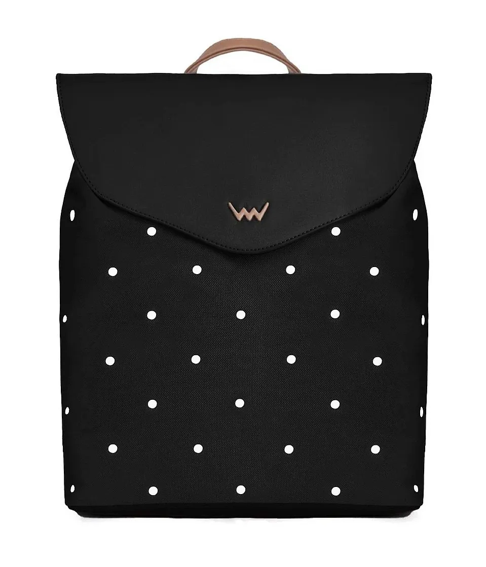 mochila Vuch Scipion - Black/White Dots - women´s