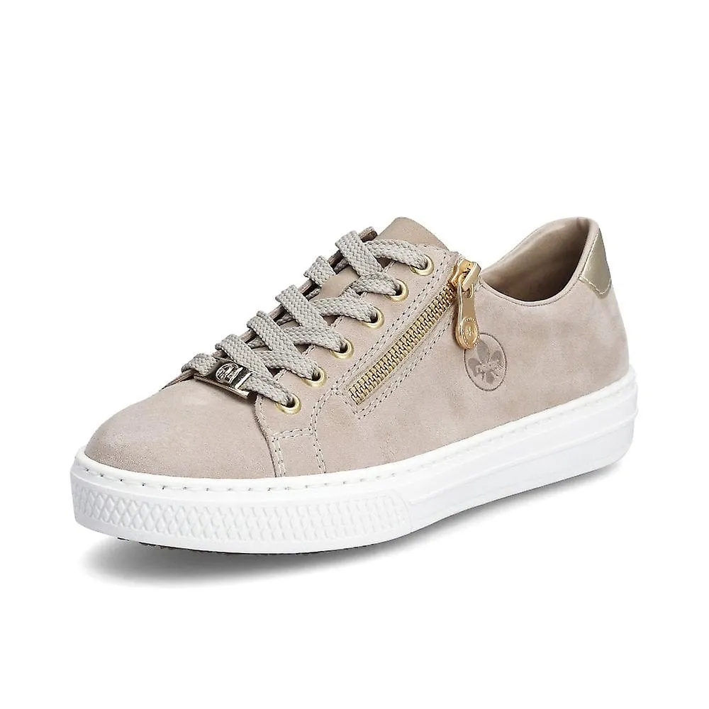 Mujer Rieker L59L1-60 | Nobuk Iceberg | Zapatillas casuales para mujer