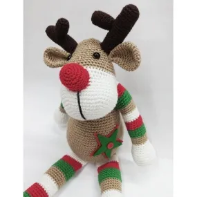 Muñeco amigurumi Reno Navidad