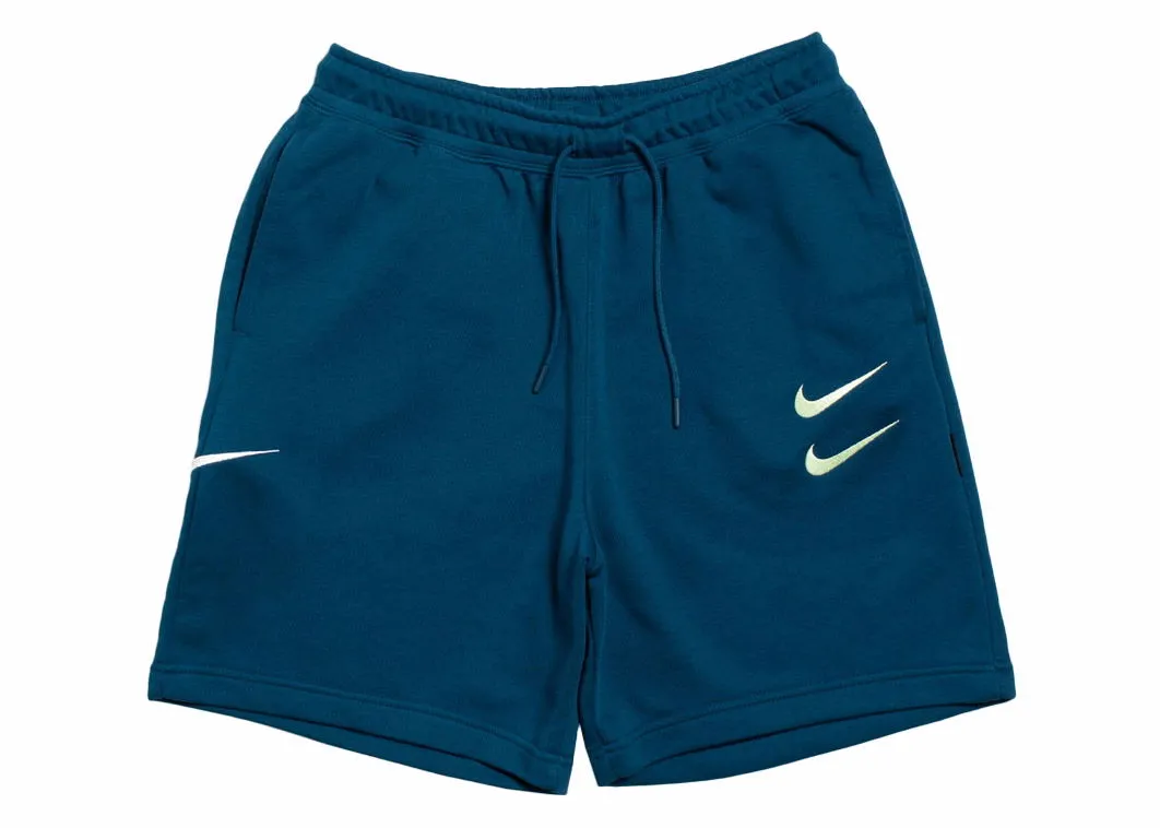 Nike Sportswear Swoosh Logo Shorts Blue Force/Barely Volt