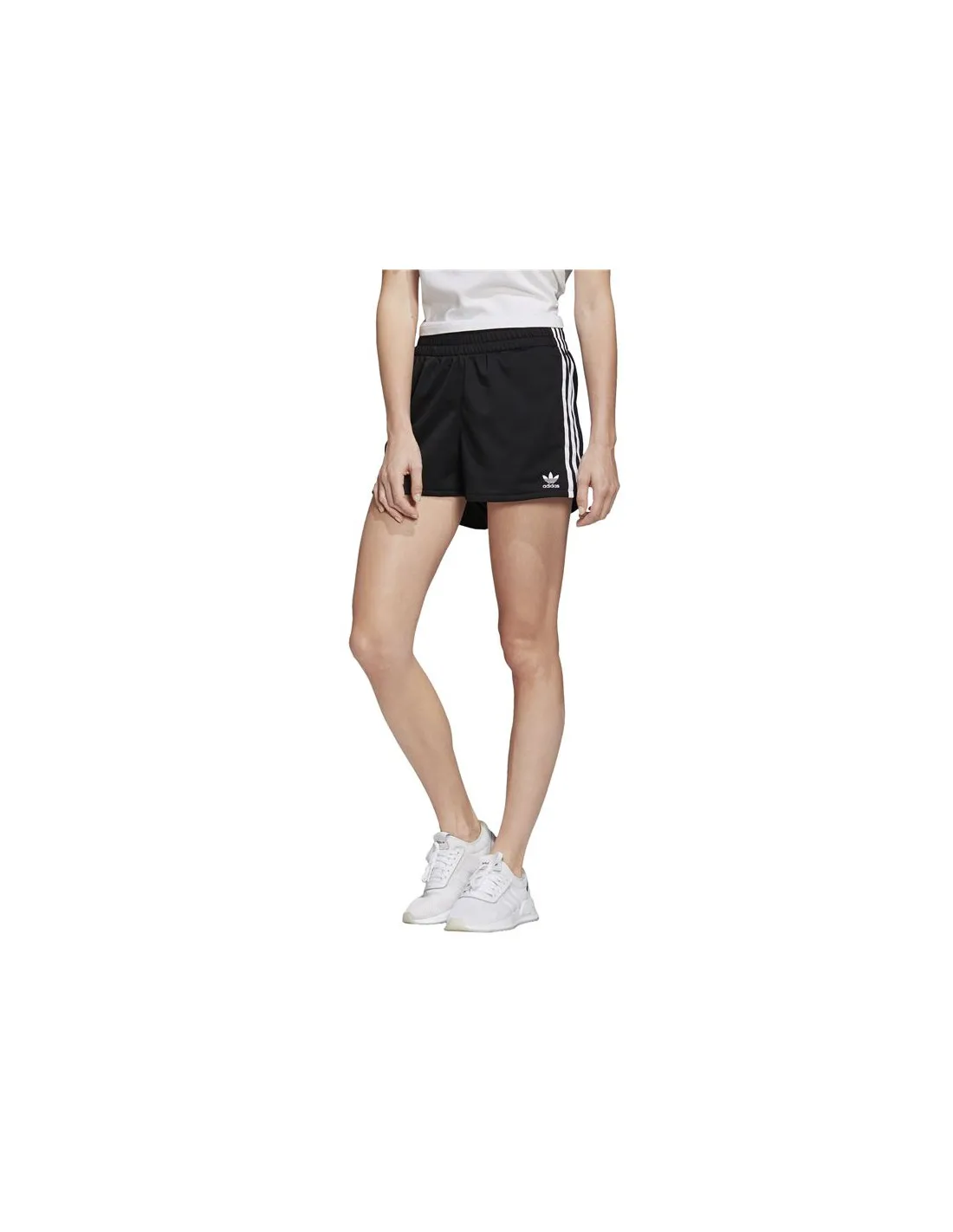 Pantalones adidas 3 Stripes negro Mujer