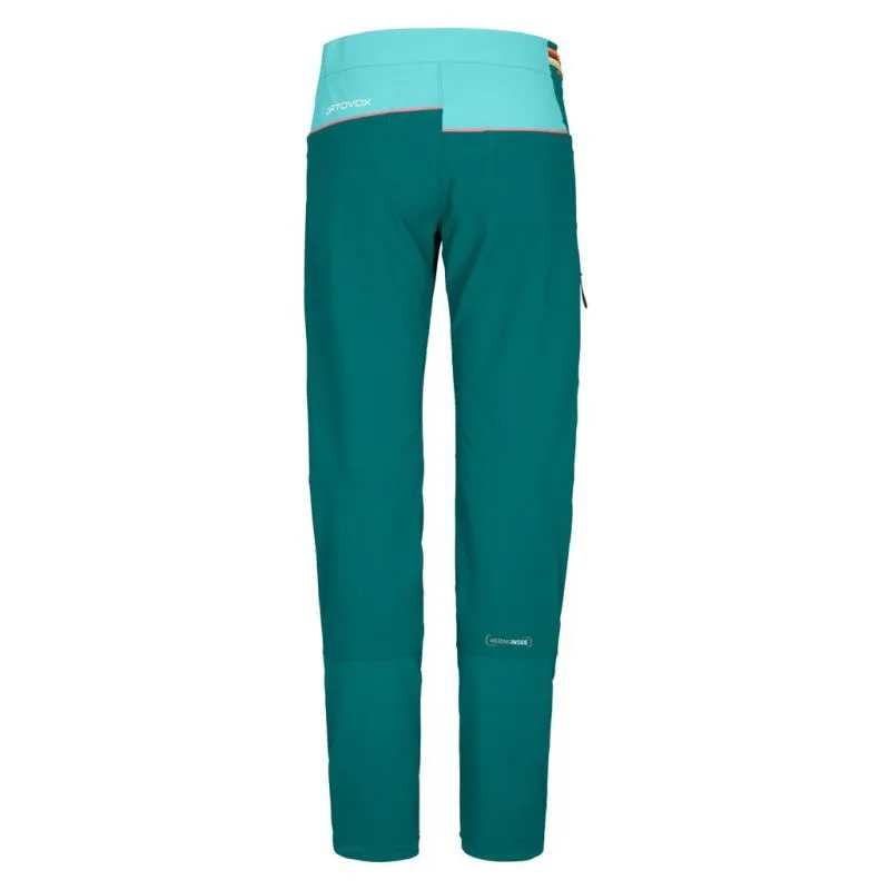 Pantalones de escalada para mujer Ortovox Pantalones Pala W (verde pacífico)