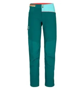 Pantalones de escalada para mujer Ortovox Pantalones Pala W (verde pacífico)