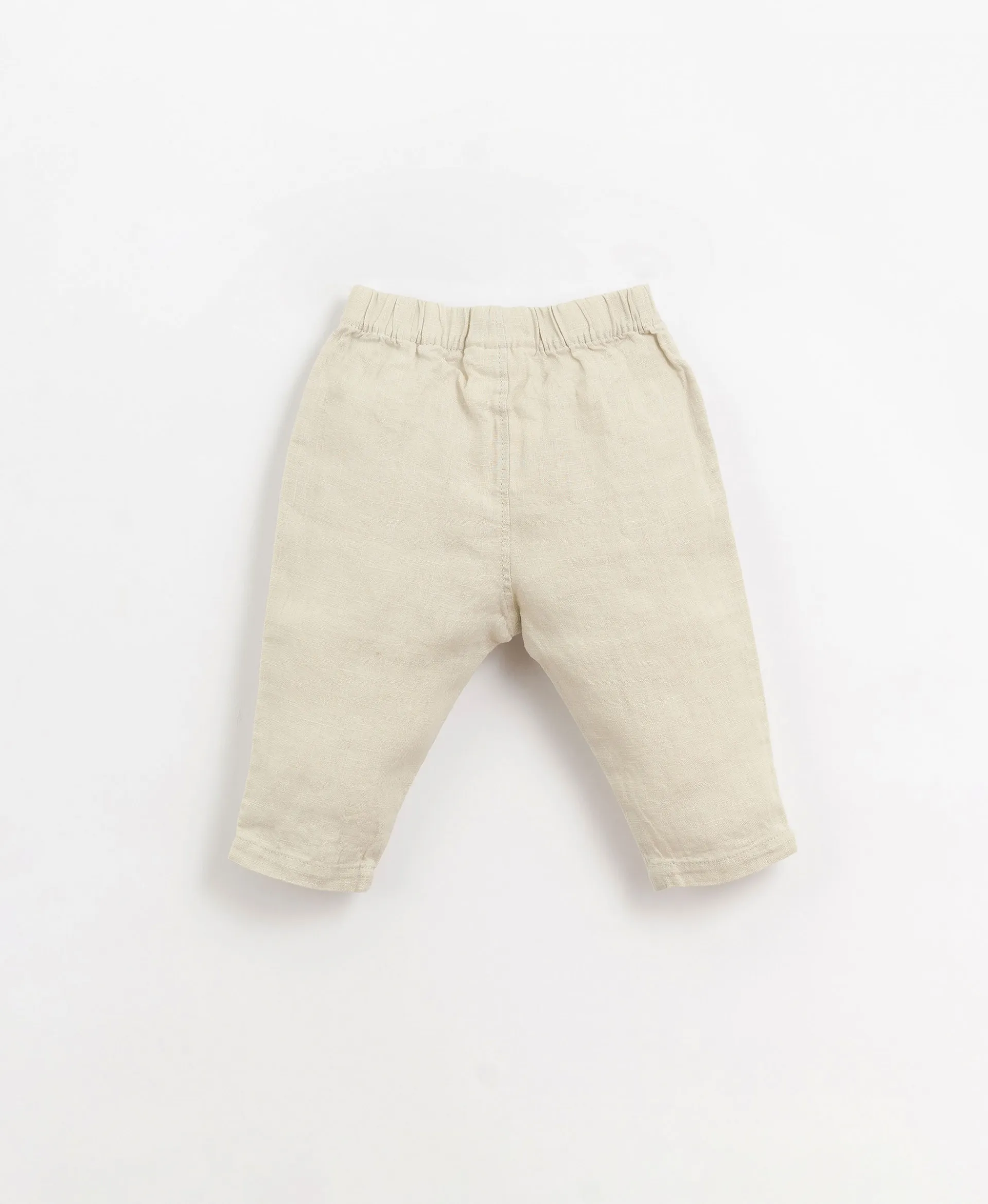 Pantalón de lino con cintura elástica | Organic Care