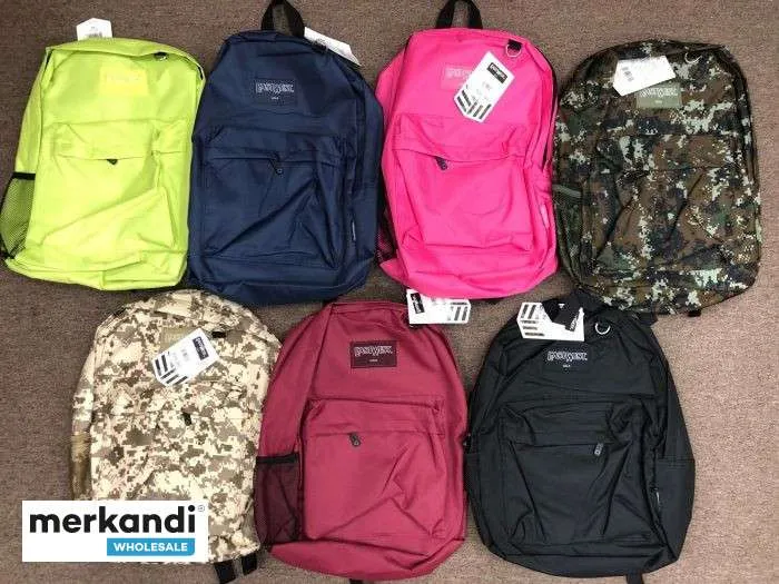 Paquete variado a granel de mochilas EastWest - 50 piezas en múltiples colores y estilos