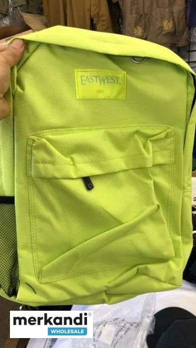 Paquete variado a granel de mochilas EastWest - 50 piezas en múltiples colores y estilos