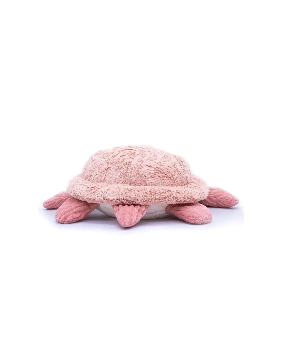 Peluche tortuga gigante rosa ptipotos Déglingos