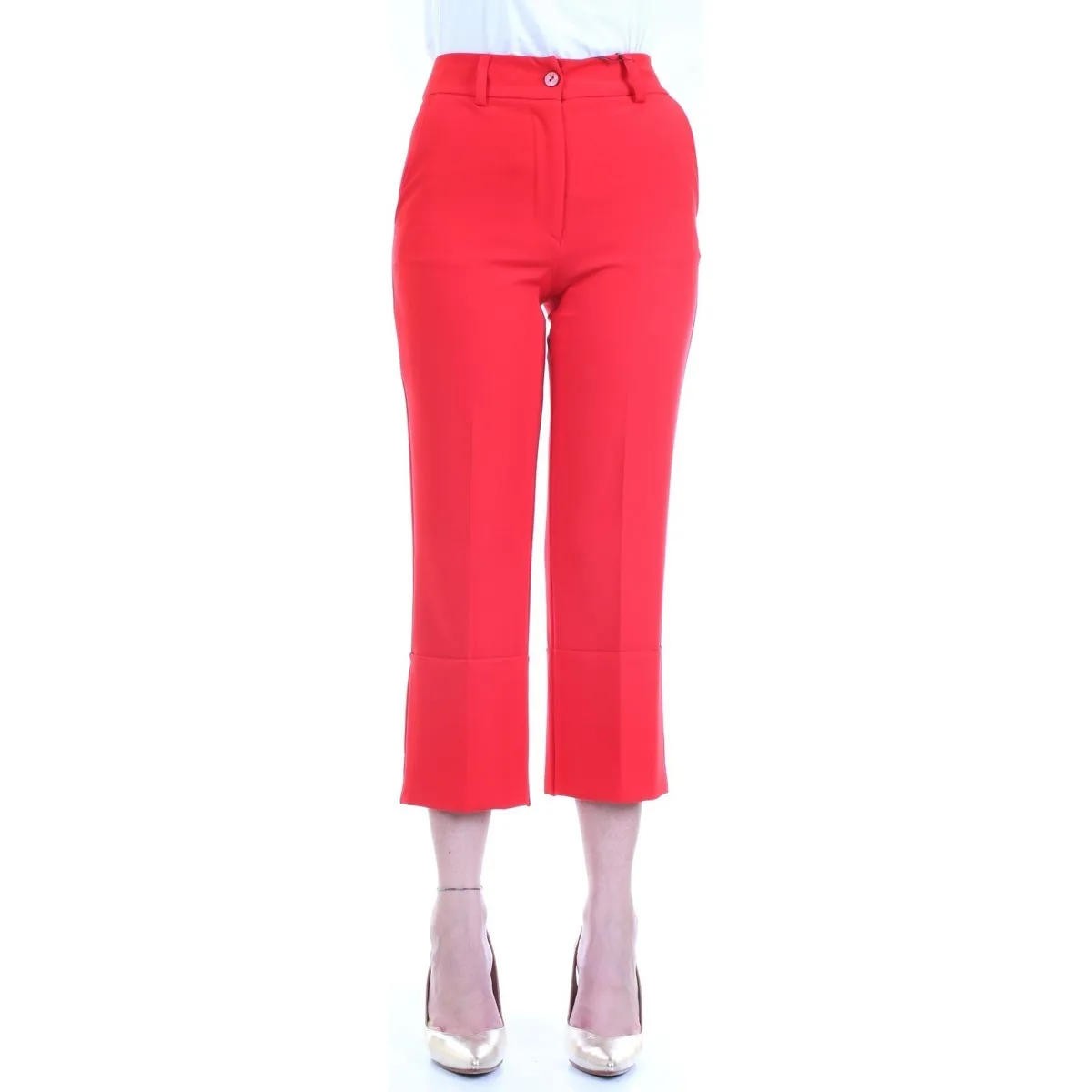 PF2235 Pantalones mujer rojo